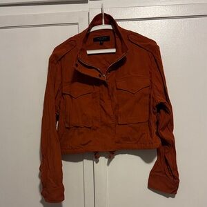rag & bone Women's Burnt Orange Utility Jacket
